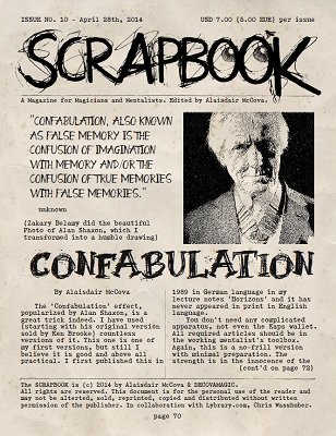 (image for) Alexander de Cova - Scrapbook Issue 10