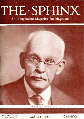 (image for) John Mulholland - The Sphinx Volume 35 (Mar 1936 - Feb 1937)