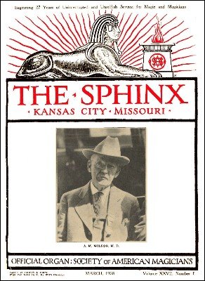 Albert M. Wilson - The Sphinx Volume 27 (Mar 1928 - Feb 1929)
