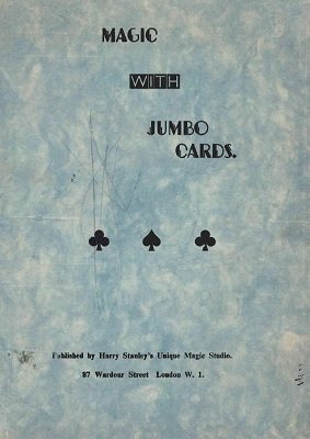 (image for) Harry Stanley - Magic with Jumbo Cards