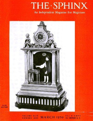 John Mulholland - The Sphinx Volume 49 (Mar 1950 - Feb 1951)