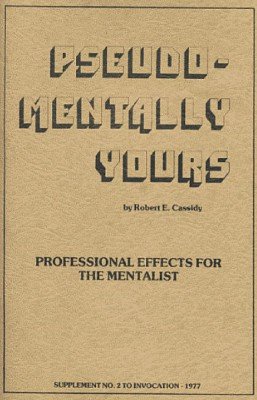 (image for) Bob Cassidy - Pseudomentally Yours