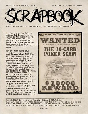 (image for) Alexander de Cova - Scrapbook Issue 12