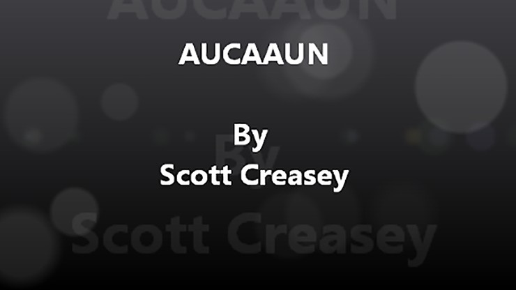 Scott Creasey - AUCAAUN