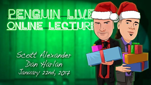 Scott Alexander and Dan Harlan Holiday Special 4 Penguin Live Online Lecture