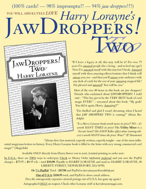 Harry Lorayne - Jaw Droppers Two (PDF)