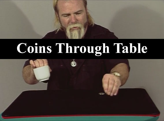 Dean Dill - Coins Through Table