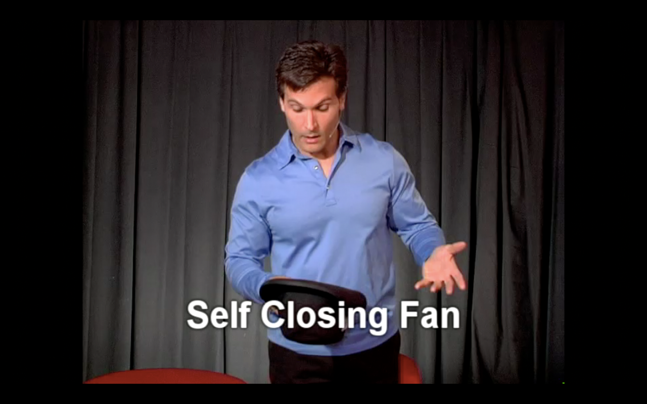 Tony Clark - Self Closing Fan