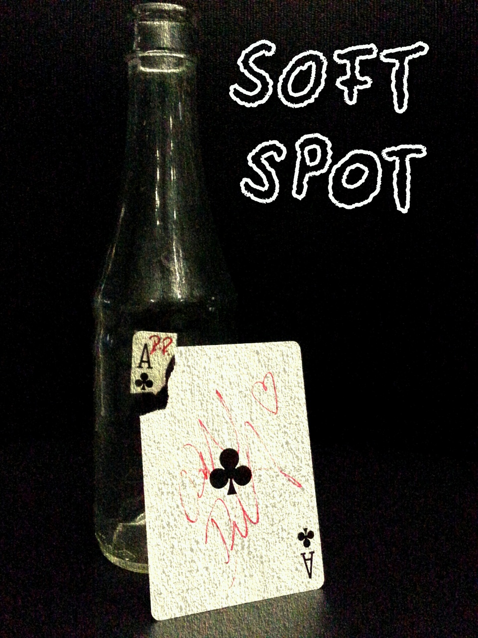 Ralf Rudolph & Soft Spot - Signed Corner In Glass Bottle