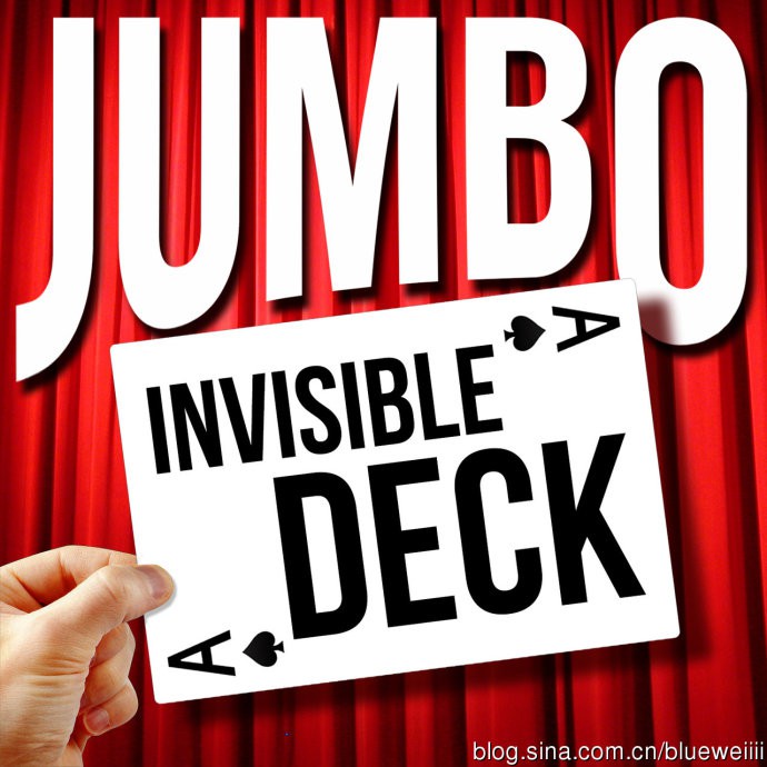 Dan Harlan - Jumbo Invisible Deck