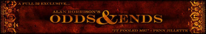 Alan Rorrison - ODDS & ENDS