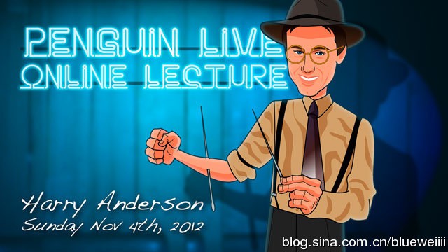 Harry Anderson Penguin Live Online Lecture