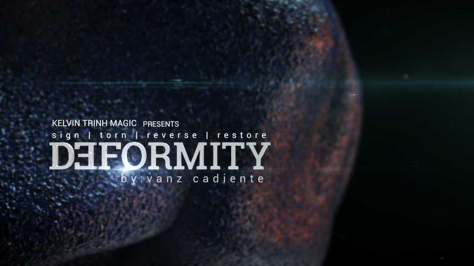 Vanz Cadiente & Kelvin Trinh Presents - Deformity