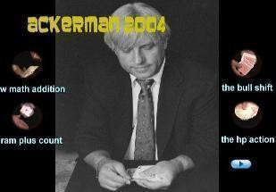 Allan Ackerman - 2004 Lecture