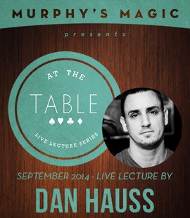 At The Table Live Lecture Dan Hauss