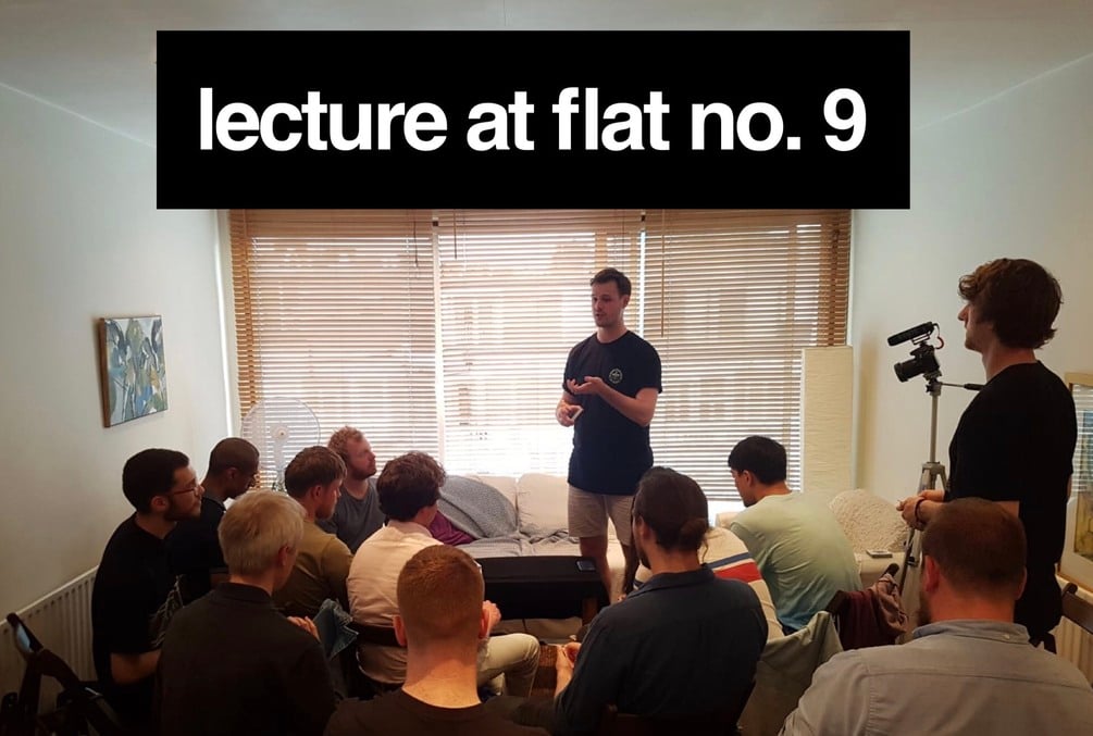 Andrew Frost - Lecture at Flat No.9 (Sleightly Obsessed)