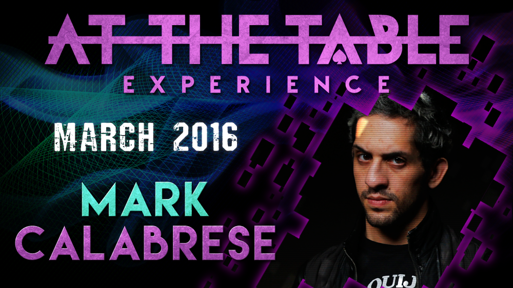 At The Table LIVE Lecture Mark Calabrese 2 (March 16th 2016)