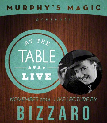 At The Table LIVE Lecture Bizzaro (November 19th 2014)