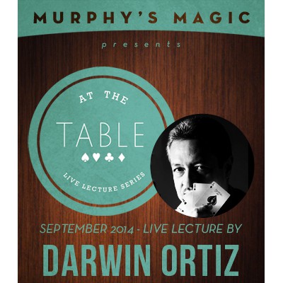 At The Table LIVE Lecture Darwin Ortiz (September 3rd 2014)