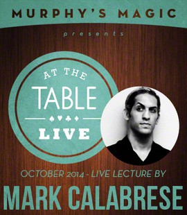 At The Table Live Lecture Mark Calabrese