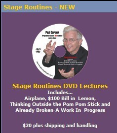 Paul Gertner - Stage Routines lecture
