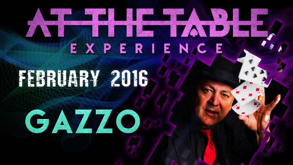 At The Table LIVE Lecture Gazzo (February 3rd 2016)