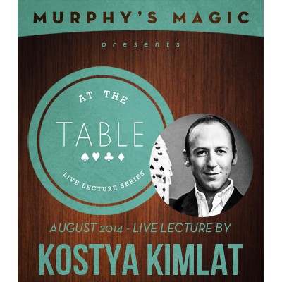 At The Table LIVE Lecture Kostya Kimlat (August 13th 2014)