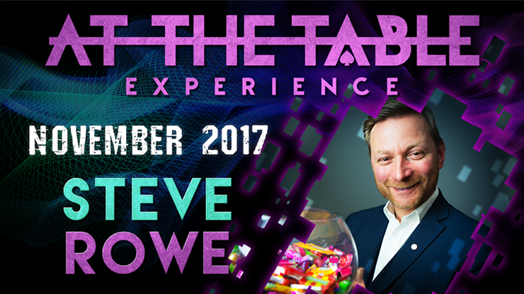 At The Table LIVE Lecture Steve Rowe (November 1st 2017)