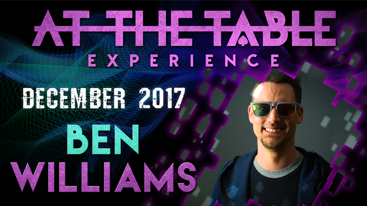 At The Table LIVE Lecture Ben Williams (December 6th 2017)