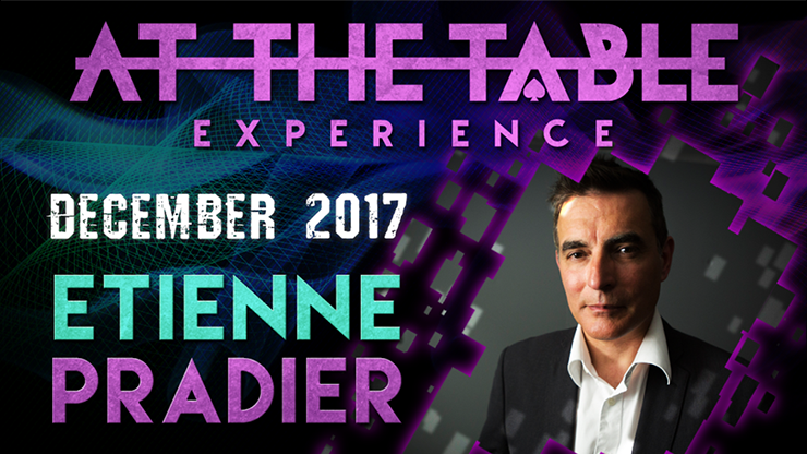 At The Table LIVE Lecture Etienne Pradier (December 20th 2017)