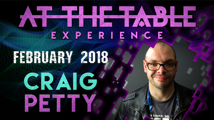 At The Table LIVE Lecture Craig Petty (February 7th 2018)