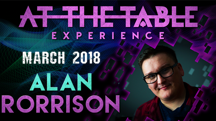 At The Table LIVE Lecture Alan Rorrison 2 (March 7th 2018)