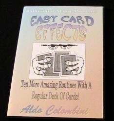 Aldo Colombini - Easy Card Effects