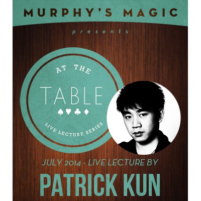 At The Table LIVE Lecture Patrick Kun 1 (July 9th 2014)