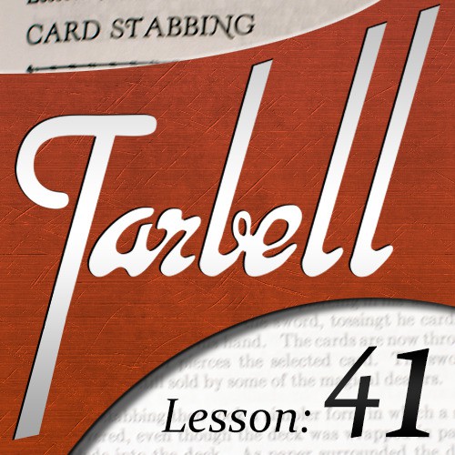 Dan Harlan - Tarbell 41 Card Stabbing