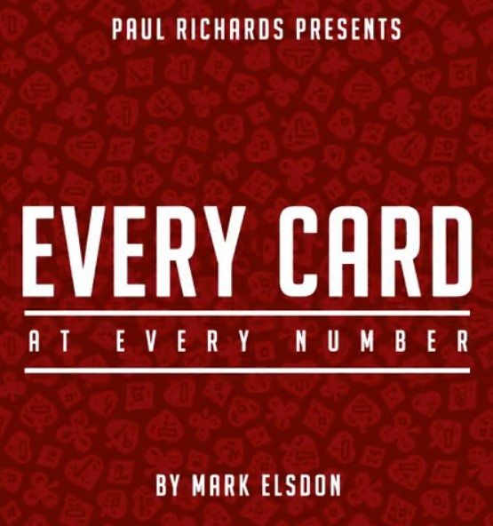 (image for) Mark Elsdon - Every Card At Every Number