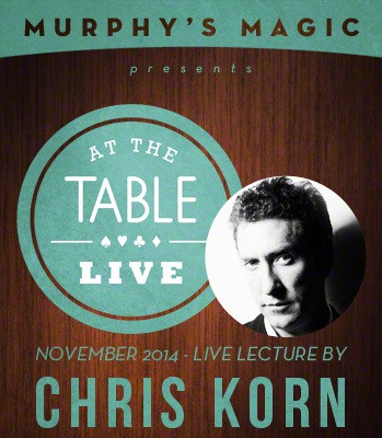 At The Table LIVE Lecture Chris Korn (November 12th 2014)