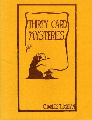 (image for) Charles T Jordan - Thirty Card Mysteries