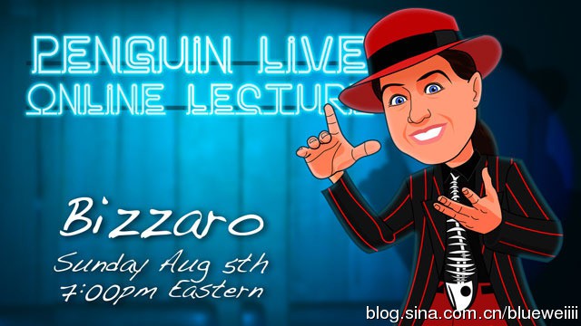 Bizzaro Penguin Live Online Lecture