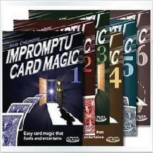 Aldo Colombini - Impromptu Card Magic (1-6) (Video)