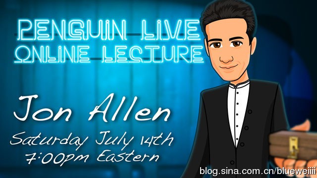 Jon Allen Penguin Live Online Lecture