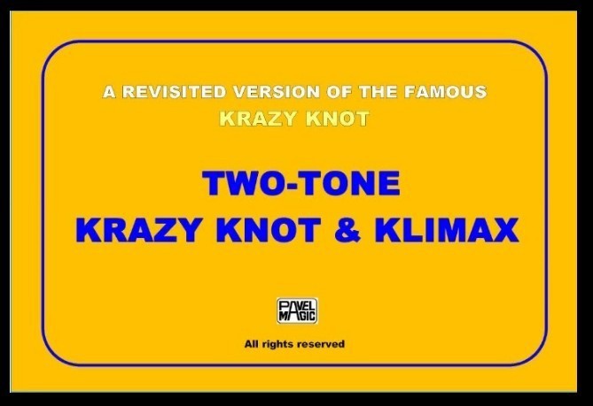 Zebra Klimax - Two Tone Krazy Knot