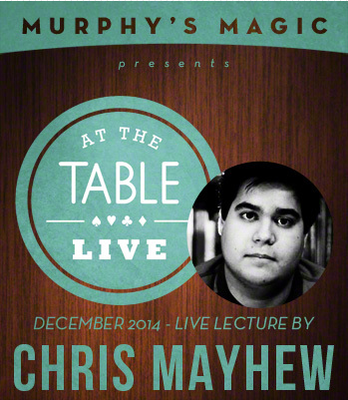 At The Table Live Lecture Chris Mayhew