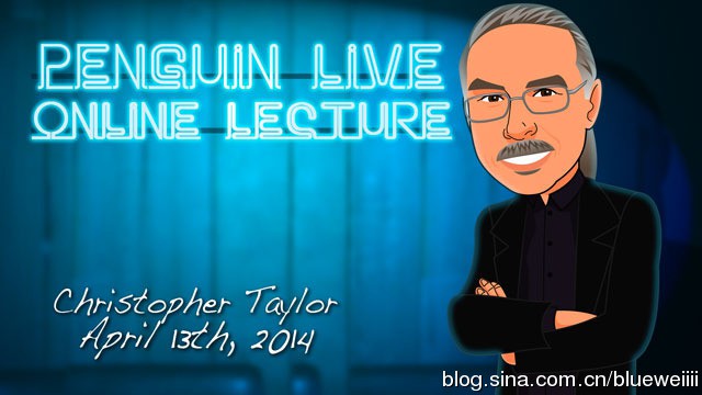 Christopher Taylor Penguin Live Online Lecture