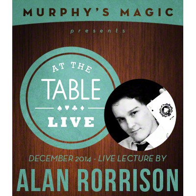 At The Table LIVE Lecture Alan Rorrison 1 (December 10th 2014)