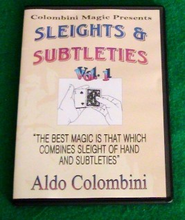 Aldo Colombini - SLEIGHTS AND SUBTLETIES (1-3)