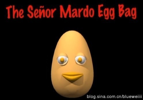 Martin Lewis - The Senor Mardo Egg Bag