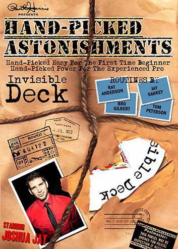 Joshua Jay - Hand-Picked Astonishments Vol 3 - Invisible Deck