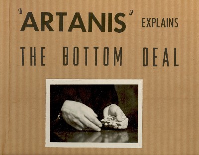 Joe Artanis - Artanis Bottom Deal
