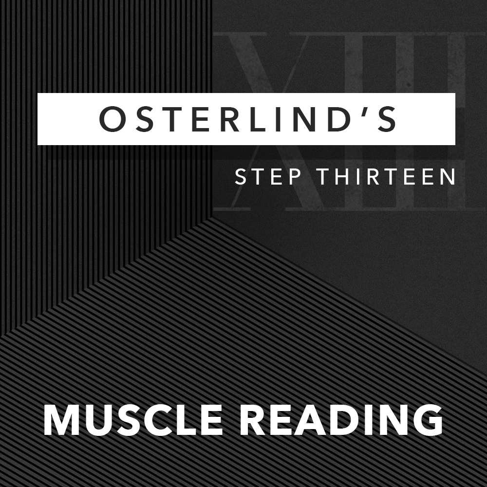 Richard Osterlind - Osterlind's 13 Steps 13 Muscle Reading